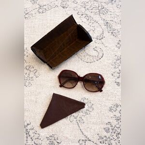 Fendi sunglasses with case